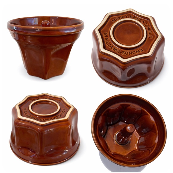 Williams Sonoma Other - William Sonoma, Vintage Monkey Break Mold Ceramic Bundt Pan